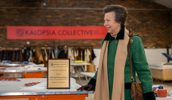 PRINCESS ANNE OFFICIALLY LAUNCHED KALOPSIA'S NEW OPERATION IN FIFE